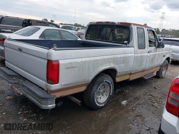 1995 Ford F-150 with VIN 1FTEX15N5SKA55739, listed as a IAAI auction lot 41222165 with 1 mi miles. Bid and sale history available at carsss.com. Image 4.