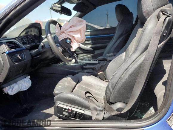 2014 BMW 4 Series 428i with VIN WBA3V7C54EP771068, listed as a Copart auction lot 61485295 with 142,300 mi miles and Salvage title. Bid and sale history available at DreamBid. Image 7.
