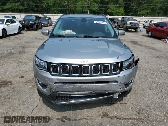 2019 Jeep Compass Limited z VIN 3C4NJDCB4KT753091, wystawiony jako Copart lot #59343855 z przebiegiem 64 164 mil mil oraz Szkoda całkowita • Salvage title. Historia ofert i sprzedaży dostępna na DreamBid. Obrazek 5.
