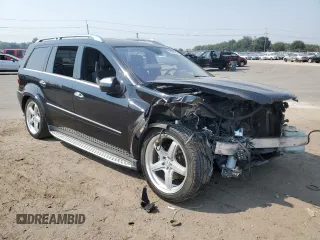 2009 Mercedes-Benz GL-Class 5.5L with VIN 4JGBF86E99A462388, listed as a Copart auction lot 70038054 with 0 mi miles and Salvage Title. Bid and sale history available at carsss.com. Image 4.