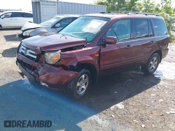 2007 Honda Pilot EX-L with VIN 5FNYF18547B006094, listed as a IAAI auction lot 42297719 with 235,632 mi miles and . Bid and sale history available at DreamBid. Image 18.