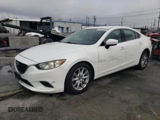 2017 Mazda 6 Sport with VIN JM1GL1U57H1105870, listed as a Copart auction lot 44154535 with 132,877 mi miles and Salvage Title. Bid and sale history available at carsss.com. Image 1.