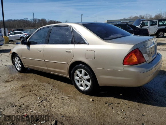 2000 Toyota Avalon XL with VIN 4T1BF28B4YU004237, listed as a Copart auction lot 49889625 with 298,409 mi miles and Non Repairable. Bid and sale history available at DreamBid. Image 2.