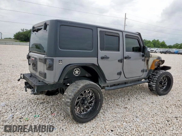 2007 Jeep Wrangler Unlimited X with VIN 1J4GA39147L171796, listed as a Copart auction lot 59180745 with Not provided miles and Non repairable. Bid and sale history available at DreamBid. Image 3.