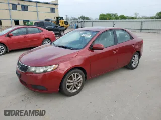 2012 Kia Forte EX with VIN KNAFU4A29C5554664, listed as a Copart auction lot 50436905 with 192,460 mi miles and Salvage Title. Bid and sale history available at carsss.com. Image 1.