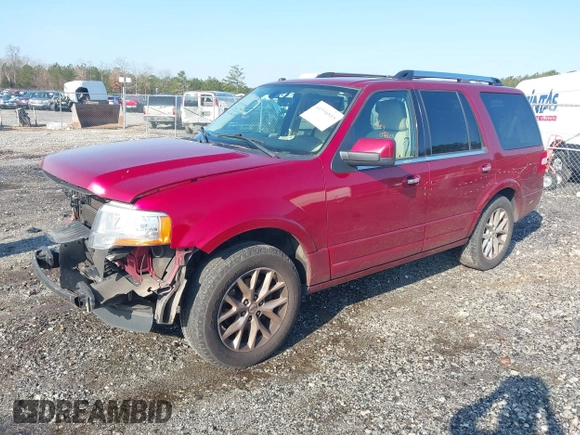 2015 Ford Expedition Limited with VIN 1FMJU1KT0FEF01497, listed as a IAAI auction lot 41536819 with 126,080 mi miles and . Bid and sale history available at DreamBid. Image 20.
