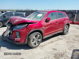 2021 Mitsubishi Outlander Sport ES with VIN JA4APUAU9MU015078, listed as a IAAI auction lot 37208873 with 32,544 mi miles. Bid and sale history available at carsss.com. Image 2.