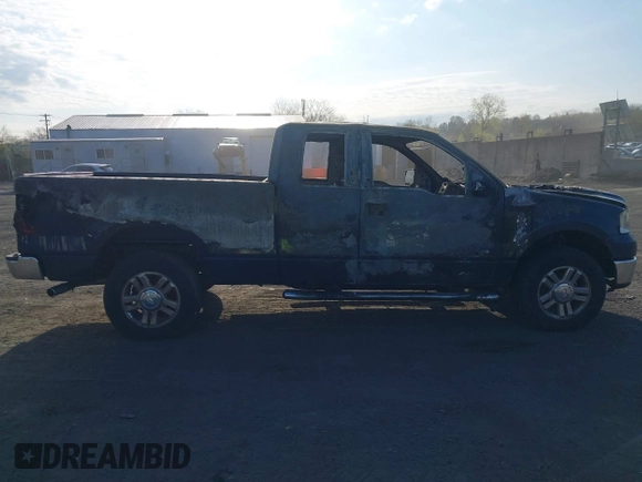 2008 Ford F-150 STX with VIN 1FTRX14W18FC25107, listed as a IAAI auction lot 42112634 with Not Provided miles. Bid and sale history available at carsss.com. Image 6.