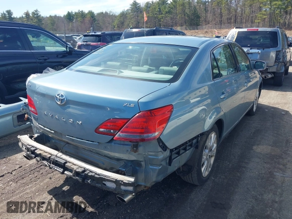 2008 Toyota Avalon XL with VIN 4T1BK36B18U311854, listed as a IAAI auction lot 41894523 with 116,123 mi miles. Bid and sale history available at carsss.com. Image 4.