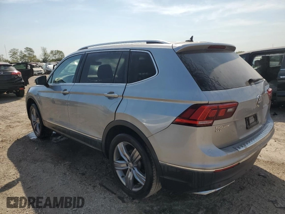 2021 Volkswagen Tiguan SE with VIN 3VV3B7AX8MM115493, listed as a Copart auction lot 71198794 with 34,958 mi miles and Salvage Title. Bid and sale history available at DreamBid. Image 2.
