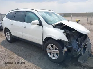 2014 Chevrolet Traverse LT with VIN 1GNKVGKD0EJ347887, listed as a IAAI auction lot 40309052 with 123,284 mi miles. Bid and sale history available at carsss.com. Image 1.