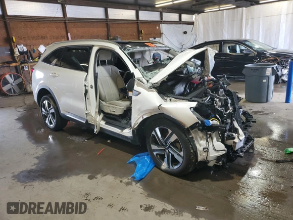 2023 Kia Sorento Hybrid EX with VIN KNDRHDLG9P5141081, listed as a Copart auction lot 65114294 with 0 mi miles and Salvage Title. Bid and sale history available at carsss.com. Image 4.