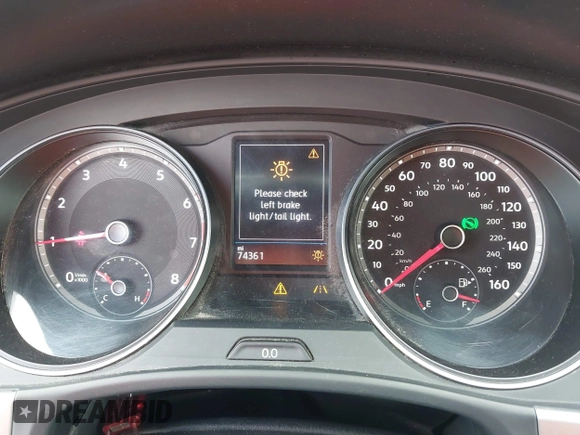 2019 Volkswagen Atlas SE with VIN 1V2WR2CA4KC577548, listed as a IAAI auction lot 41964877 with 74,361 mi miles and . Bid and sale history available at DreamBid. Image 7.