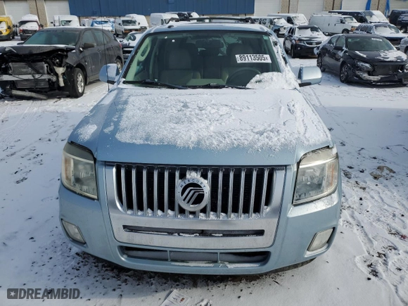 2009 Mercury Mariner Premier with VIN 4M2CU97G69KJ19594, listed as a Copart auction lot 89113505 with 136,521 mi miles and Clean Title. Bid and sale history available at carsss.com. Image 5.