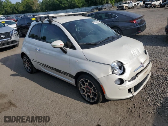 2017 FIAT 500 Pop с VIN 3C3CFFKR3HT671188, выставлен на аукционе Copart как лот 61052695 с пробегом 56 566 миль миль и Списание • Salvage title. История ставок и продаж доступна на DreamBid. Изображение 4.