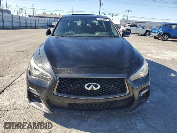 2020 Infiniti Q50 Pure with VIN JN1EV7AP5LM204983, listed as a Copart auction lot 80509274 with 13,029 mi miles and Salvage title. Bid and sale history available at DreamBid. Image 5.