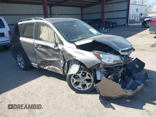 2017 Subaru Forester Touring z VIN JF2SJAWC8HH582683, wystawiony jako IAAI lot #42046369 z przebiegiem 71 070 mil mil oraz . Historia ofert i sprzedaży dostępna na DreamBid. Obrazek 1.