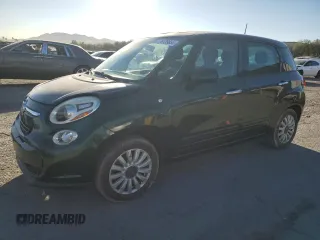 2014 FIAT 500L Easy with VIN ZFBCFABH1EZ023992, listed as a Copart auction lot 76139854 with 131,118 mi miles and Salvage Title. Bid and sale history available at carsss.com. Image 1.