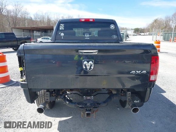 2014 Ram 1500 Express with VIN 3C6RR7KT2EG229142, listed as a IAAI auction lot 41824119 with 167,848 mi miles. Bid and sale history available at carsss.com. Image 17.