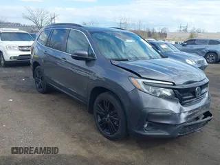 2022 Honda Pilot Special Edition z VIN 5FNYF6H21NB053759, wystawiony jako IAAI lot #41850269 z przebiegiem 48 202 mil mil oraz . Historia ofert i sprzedaży dostępna na DreamBid. Obrazek 1.