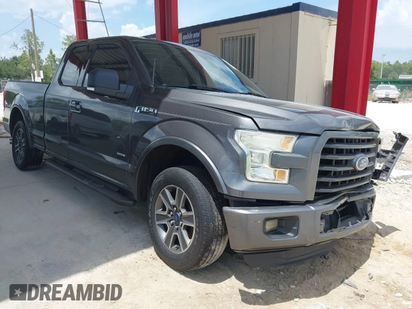 2015 Ford F-150 XL with VIN 1FTEX1CP2FFB95489, listed as a IAAI auction lot 42463991 with 164,981 mi miles and . Bid and sale history available at DreamBid. Image 1.