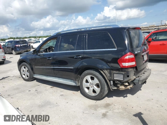 2012 Mercedes-Benz GL 450 z VIN 4JGBF7BE2CA797693, wystawiony jako Copart lot #57954415 z przebiegiem 138 594 mil mil oraz Szkoda całkowita • Salvage title. Historia ofert i sprzedaży dostępna na DreamBid. Obrazek 2.
