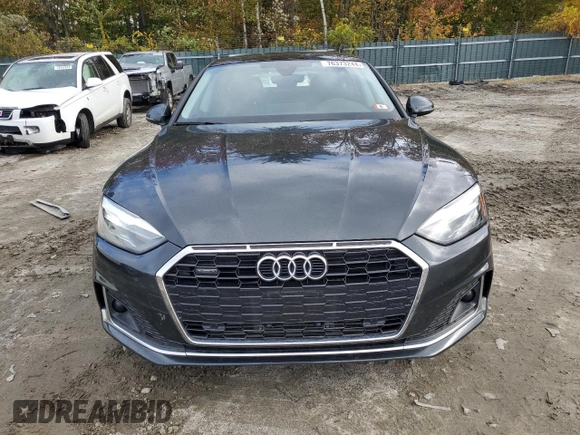 2022 Audi A5 Sportback Premium with VIN WAUABCF5XNA032343, listed as a Copart auction lot 76373244 with 32,412 mi miles and Salvage Title. Bid and sale history available at carsss.com. Image 5.