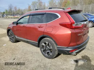 2017 Honda CR-V Touring with VIN 2HKRW2H90HH674264, listed as a Copart auction lot 51176835 with 84,983 mi miles and Salvage Title. Bid and sale history available at carsss.com. Image 2.