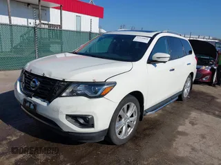 2018 Nissan Pathfinder SL with VIN 5N1DR2MM1JC618956, listed as a IAAI auction lot 41539068 with 68,493 mi miles. Bid and sale history available at carsss.com. Image 17.