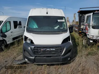 2023 Ram ProMaster Cargo with VIN 3C6LRVCG5PE585594, listed as a Copart auction lot 71337814 with 13,650 mi miles and Salvage Title. Bid and sale history available at DreamBid. Image 5.