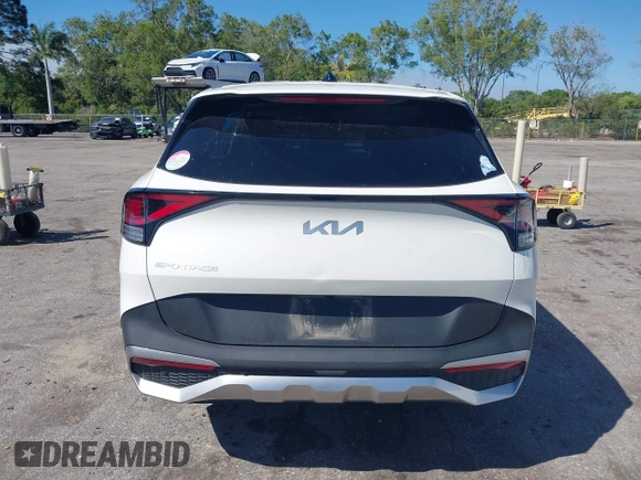 2023 Kia Sportage LX with VIN KNDPU3AF6P7125111, listed as a IAAI auction lot 41853200 with 46,353 mi miles and . Bid and sale history available at carsss.com. Image 16.