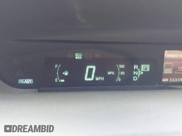 2011 Toyota Prius I with VIN JTDKN3DU4B5359480, listed as a IAAI auction lot 42161379 with 353,592 mi miles. Bid and sale history available at carsss.com. Image 7.