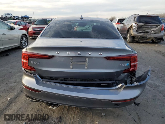 2019 Volvo S60 R-Design with VIN 7JR102FM8KG003945, listed as a Copart auction lot 81183193 with 42,874 mi miles. Bid and sale history available at carsss.com. Image 6.