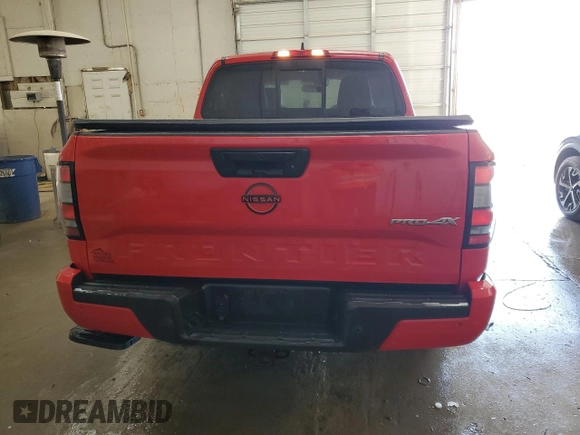2022 Nissan Frontier SV with VIN 1N6ED1EK4NN664464, listed as a Copart auction lot 48712505 with 86,819 mi miles and Salvage title. Bid and sale history available at DreamBid. Image 6.
