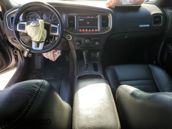 2013 Dodge Charger RT Plus with VIN 2C3CDXDTXDH687380, listed as a Copart auction lot 42055865 with 105,716 mi miles and Salvage Title. Bid and sale history available at carsss.com. Image 8.