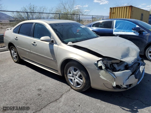 2011 Chevrolet Impala LT Fleet with VIN 2G1WG5EK2B1252457, listed as a Copart auction lot 51640765 with 137,811 mi miles and Salvage Title. Bid and sale history available at carsss.com. Image 4.