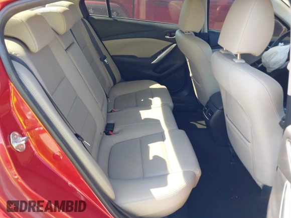 2016 Mazda Mazda6 i Touring with VIN JM1GJ1V5XG1420598, listed as a IAAI auction lot 42054889 with 90,556 mi miles. Bid and sale history available at carsss.com. Image 8.