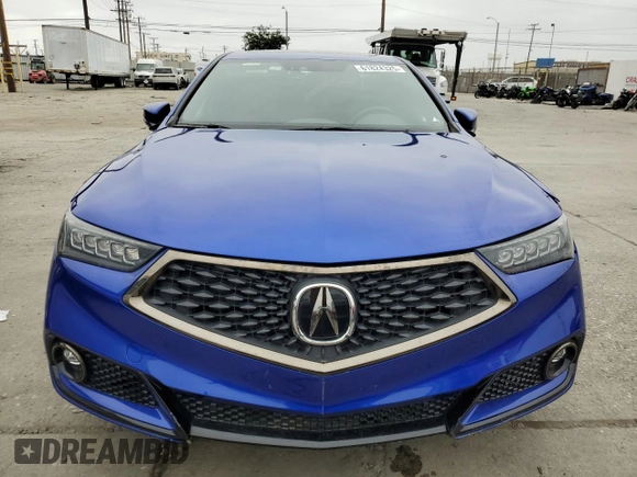 2020 Acura TLX w/A-Spec Pkg with VIN 19UUB1F63LA001267, listed as a Copart auction lot 61824325 with 72,870 mi miles and Salvage title. Bid and sale history available at DreamBid. Image 5.