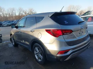 2018 Hyundai Santa Fe Sport 2.4L with VIN 5NMZT3LB6JH067040, listed as a IAAI auction lot 41760708 with 101,302 mi miles. Bid and sale history available at carsss.com. Image 3.
