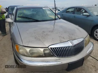 2001 Lincoln Continental with VIN 1LNHM97V71Y711366, listed as a Copart auction lot 75245564 with 0 mi miles and Non Repairable. Bid and sale history available at carsss.com. Image 5.