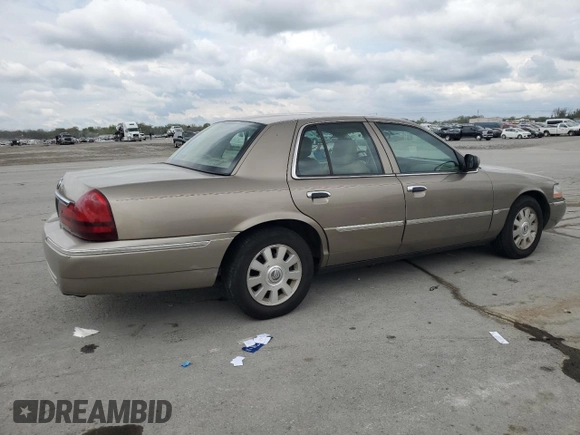 2004 Mercury Grand Marquis LS Premium z VIN 2MEFM75W14X689346, wystawiony jako Copart lot #52676325 z przebiegiem 127 676 mil mil oraz Szkoda całkowita • Salvage title. Historia ofert i sprzedaży dostępna na DreamBid. Obrazek 3.