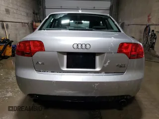 2006 Audi A4 2.0T with VIN WAUDF78E66A272433, listed as a Copart auction lot 44029905 with 171,567 mi miles and Salvage Title. Bid and sale history available at carsss.com. Image 6.