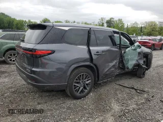 2024 Lexus TX 350 with VIN 5TDAAAB68RS020029, listed as a Copart auction lot 57806925 with 4,209 mi miles and Salvage title. Bid and sale history available at DreamBid. Image 3.