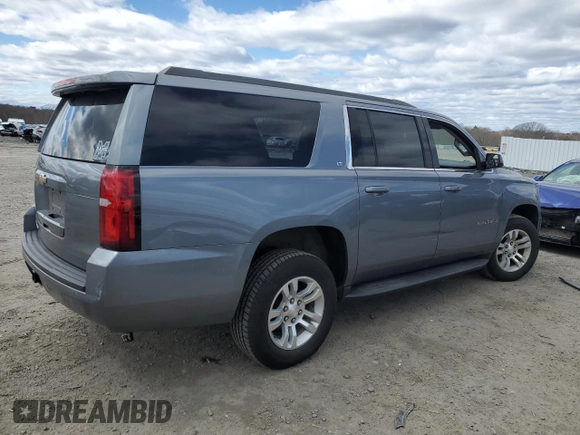 2019 Chevrolet Suburban LT z VIN 1GNSKHKC8KR306927, wystawiony jako Copart lot #52399565 z przebiegiem 121 966 mil mil oraz Szkoda całkowita • Salvage title. Historia ofert i sprzedaży dostępna na DreamBid. Obrazek 3.