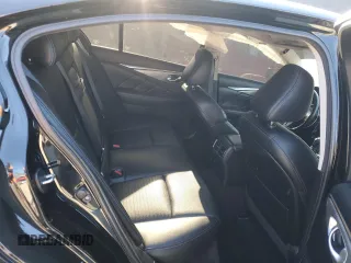2018 Infiniti Q50 3.0t LUXE with VIN JN1EV7AR6JM440783, listed as a Copart auction lot 46098645 with 60,221 mi miles and Salvage Title. Bid and sale history available at carsss.com. Image 10.