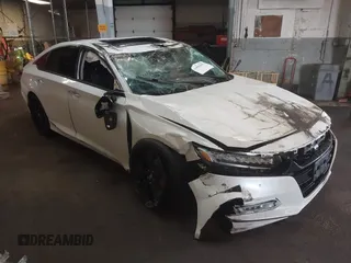 2019 Honda Accord Touring z VIN 1HGCV2F93KA032259, wystawiony jako IAAI lot #41953625 z przebiegiem Nie podano mil oraz . Historia ofert i sprzedaży dostępna na DreamBid. Obrazek 1.