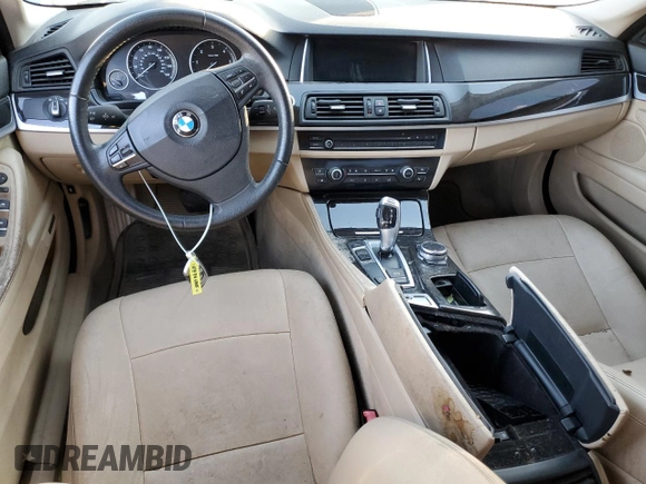 2014 BMW 5 Series 535d with VIN WBAXA5C5XED690644, listed as a Copart auction lot 87766865 with Not Provided miles and Clean Title. Bid and sale history available at carsss.com. Image 8.