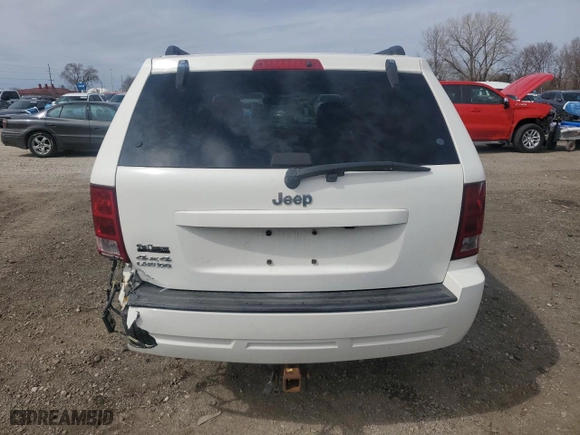 2006 Jeep Grand Cherokee Laredo with VIN 1J4GR48K76C330320, listed as a Copart auction lot 50366585 with 259,704 mi miles and Salvage Title. Bid and sale history available at carsss.com. Image 6.