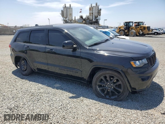 2019 Jeep Grand Cherokee Upland with VIN 1C4RJEAG5KC530575, listed as a Copart auction lot 58602275 with 60,386 mi miles and Salvage title. Bid and sale history available at DreamBid. Image 4.