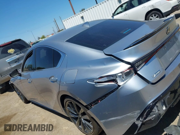 2021 Lexus IS 350 F Sport with VIN JTHGZ1B20M5041647, listed as a IAAI auction lot 42471451 with 39,752 mi miles and . Bid and sale history available at DreamBid. Image 15.